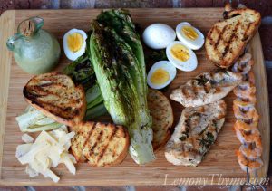 Grilled-Caesar-Salad-with-BBQ-Chicken-Shrimp-curated-say-yum